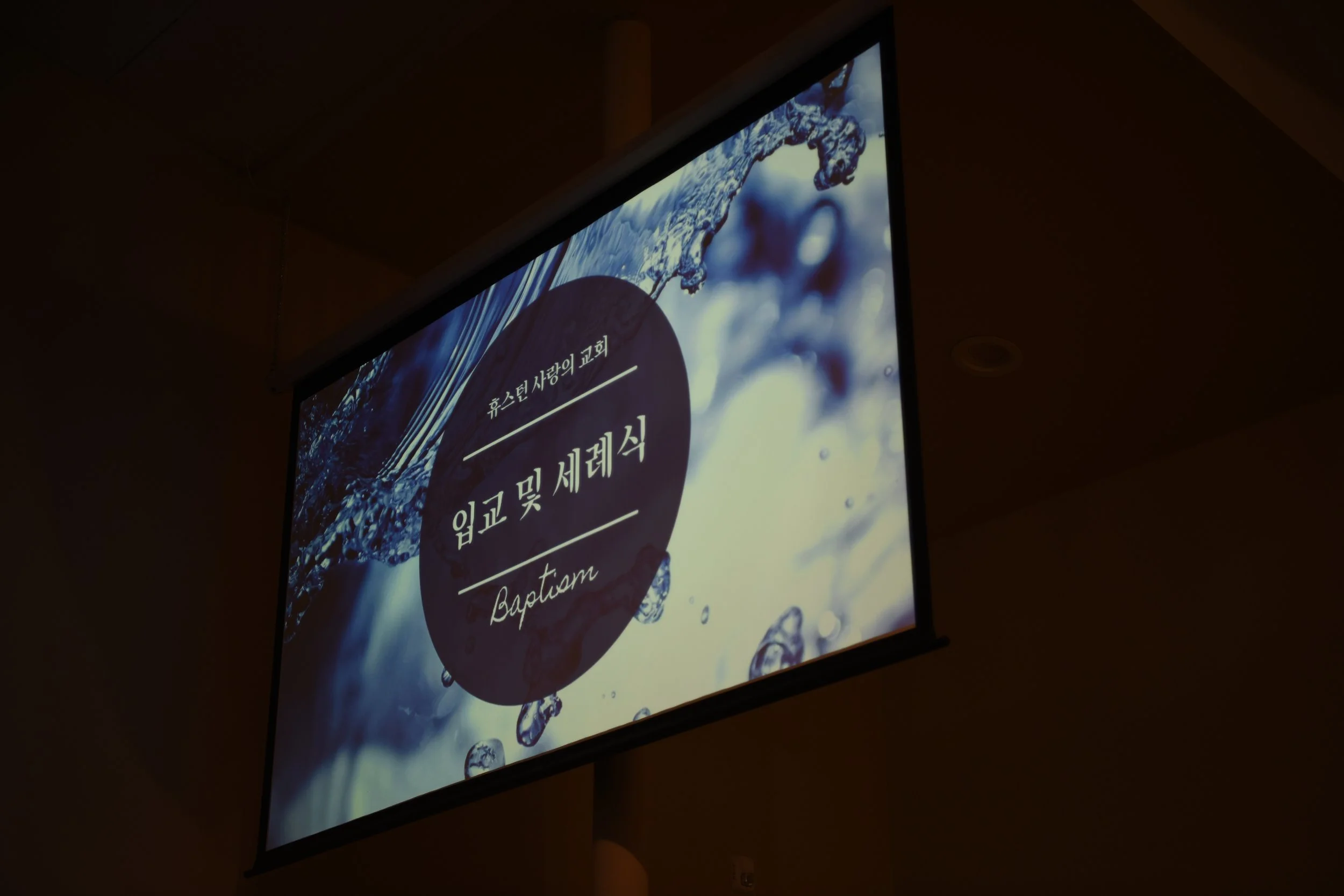 세례/입교식