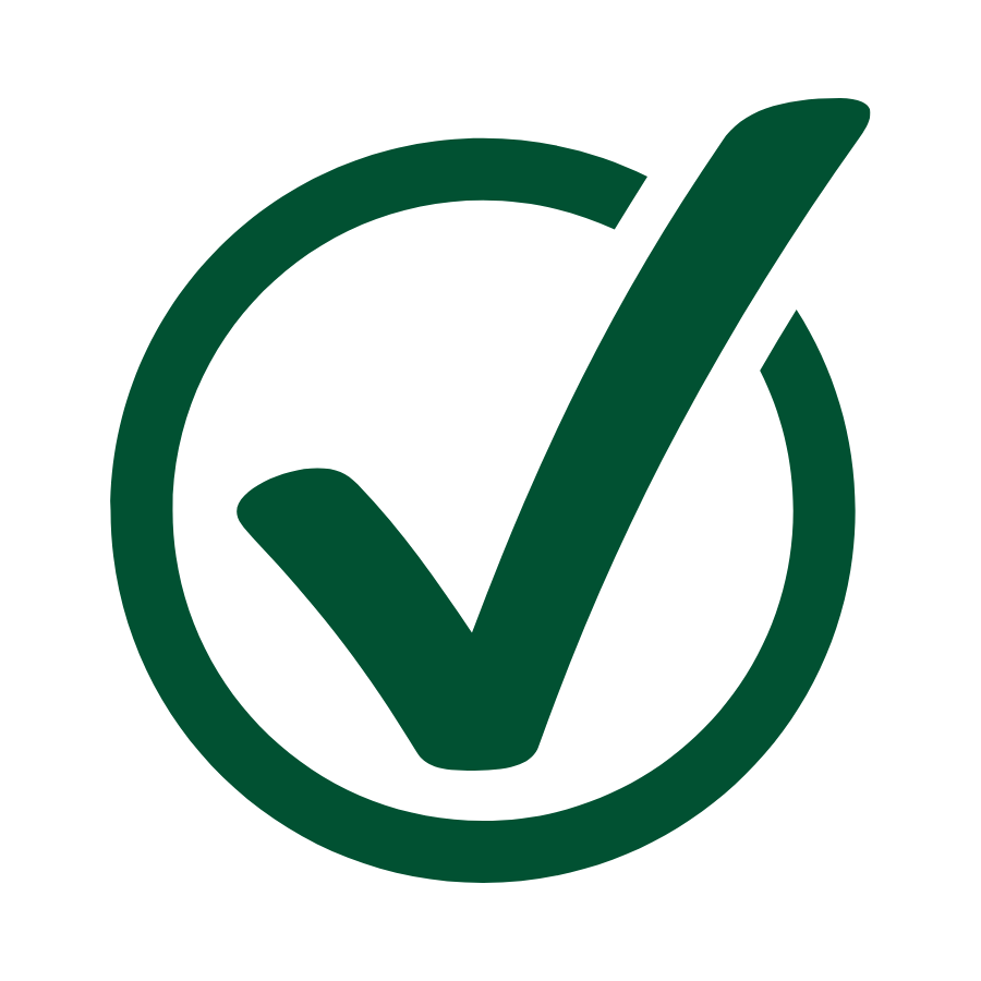 Zu sehen ist ein Checkbox-Symbol als Darstellung einer kostenlosen und unverbindlichen Fördermittel-Ersteinschätzung.