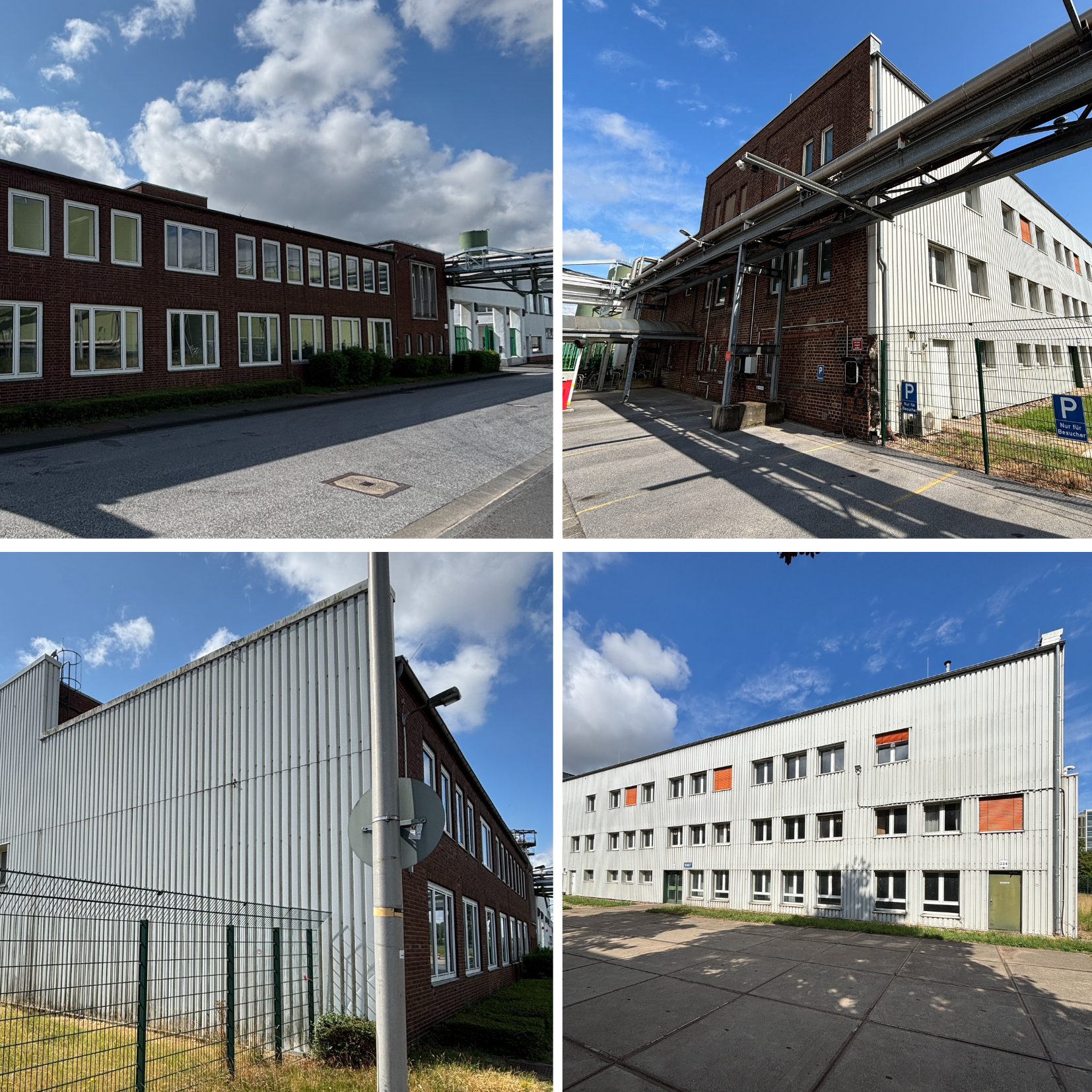 Ansicht eines Bürogebäudes, für das eine förderfähige Energieberatung nach Modul 2 durchgeführt und eine förderfähige Dachsanierung über das BAFA durchgeführt wurde.