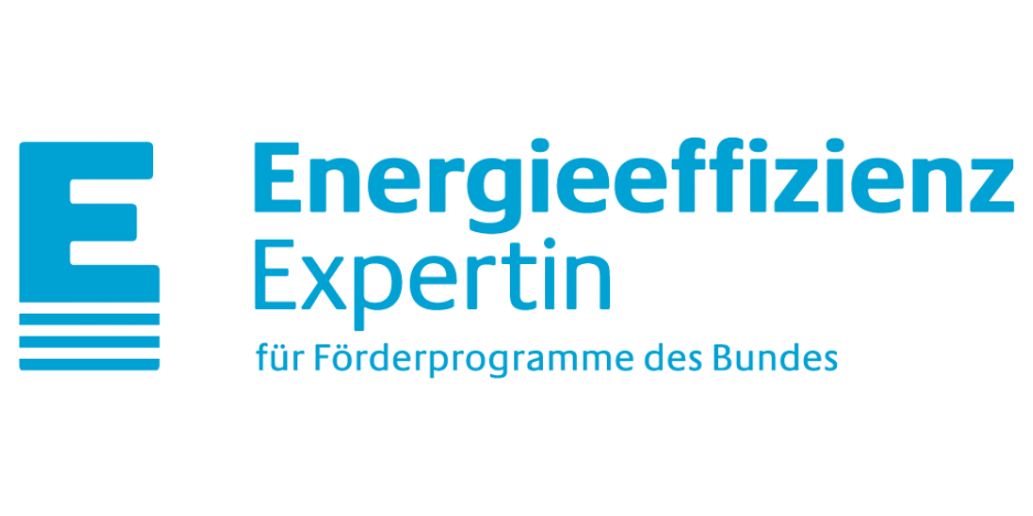expertin-bundesfoerderung.png Logo der Energieeffizienz-Expertin für die Bundesförderung. Die Auszeichnung steht für qualifizierte Beratung und Planung im Bereich Energieeffizienz.
