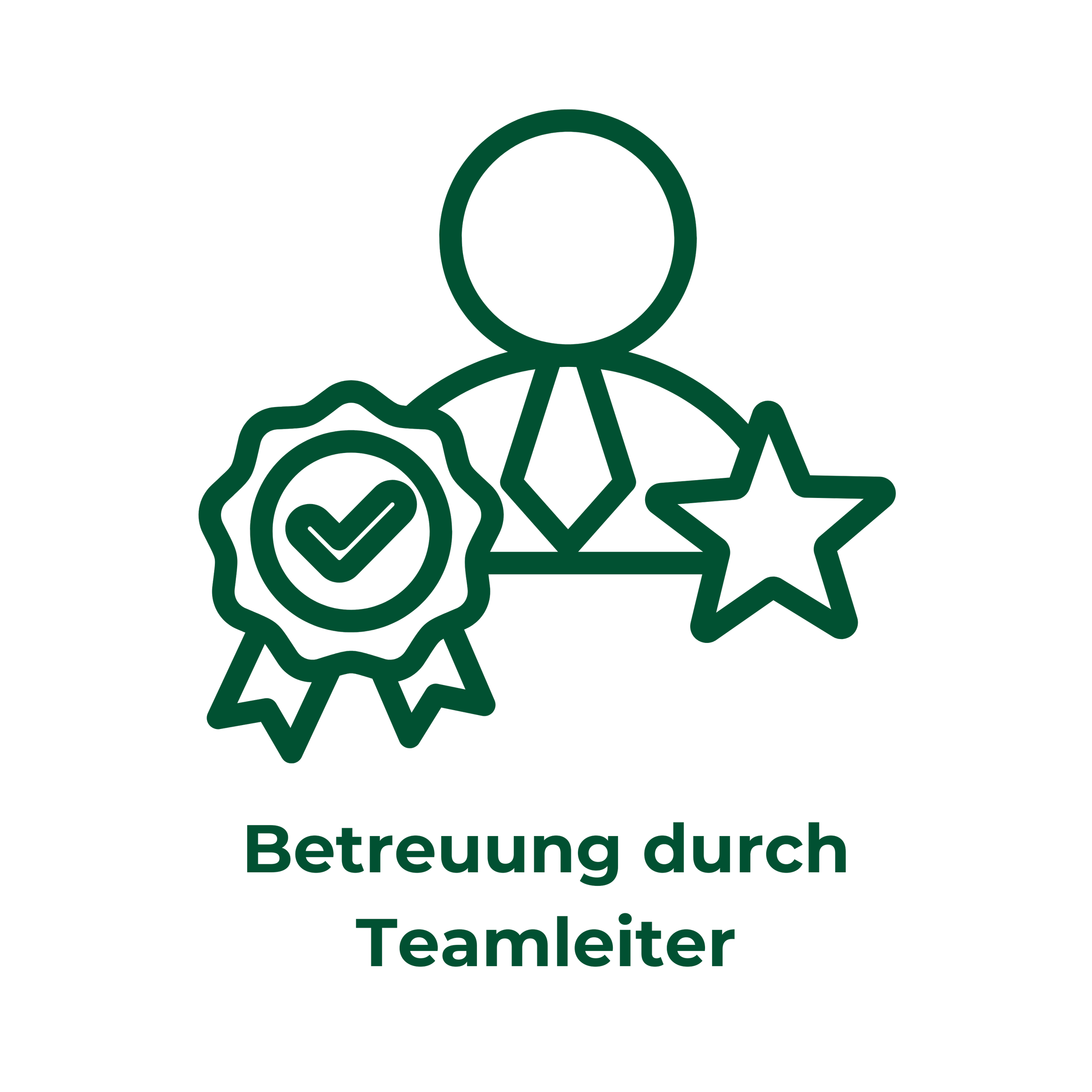 Grafik eines stilisierten Mitarbeiters, da unsere Kunden durch eine zertifizierten Energie Effizienz Experten (BAFA/dena) betreut werden