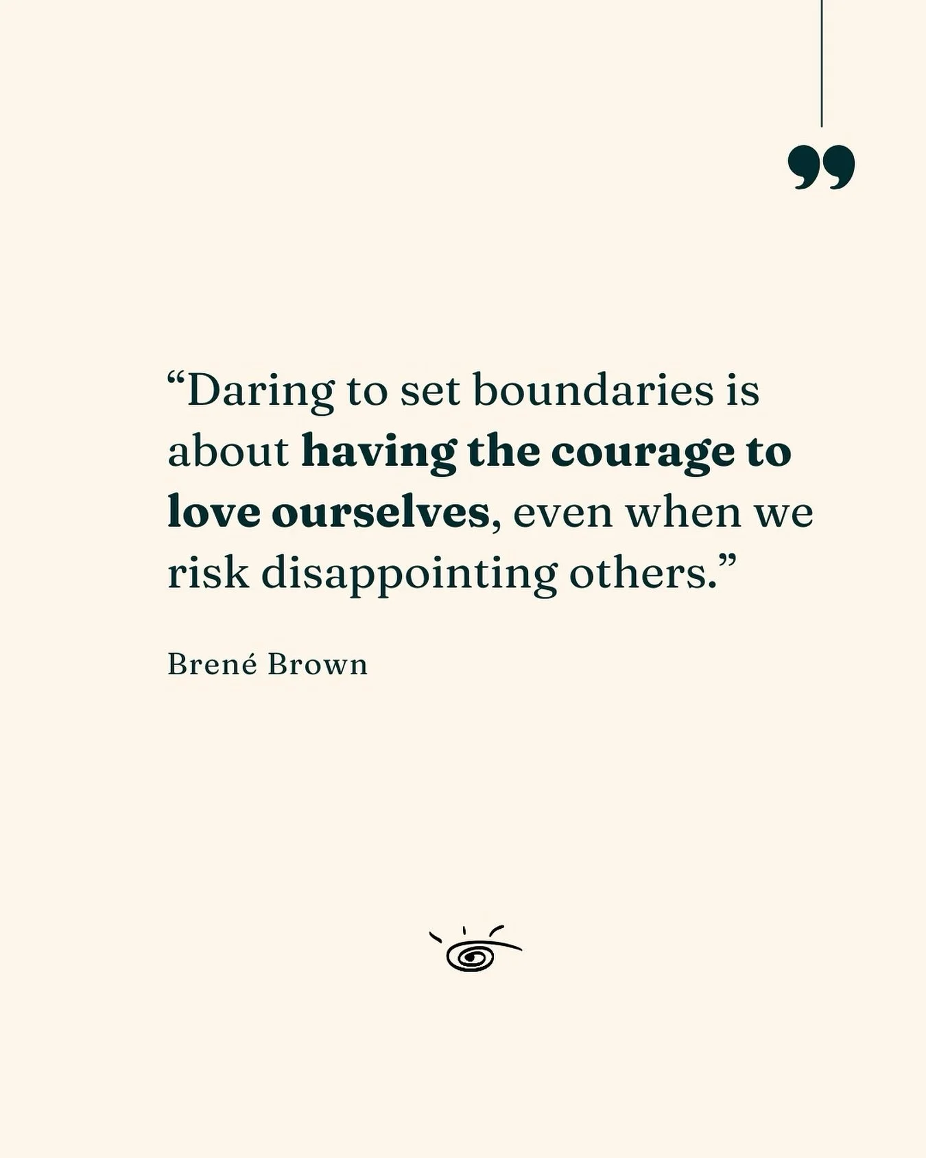 ✨ Boundaries aren&rsquo;t about pushing others away and saying no to others.
They are about saying yes to yourself.  Coming home to yourself. They&rsquo;re quiet acts of self-trust and love. 
Especially for women, boundaries can feel layered - tangle