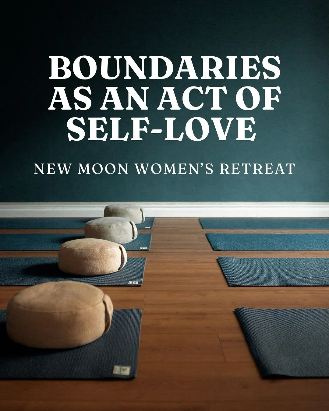 ✨ Last days of Early Bird! ✨ Boundaries as an Act of Self-Love &ndash; A New Moon Retreat for Women 📅 Sunday, Oct 19 | 2&ndash;6 PM | Berlin

What if your boundaries could feel soft, strong, and rooted in love &amp; self-respect?
🌿 Yoga, hypnosis, 