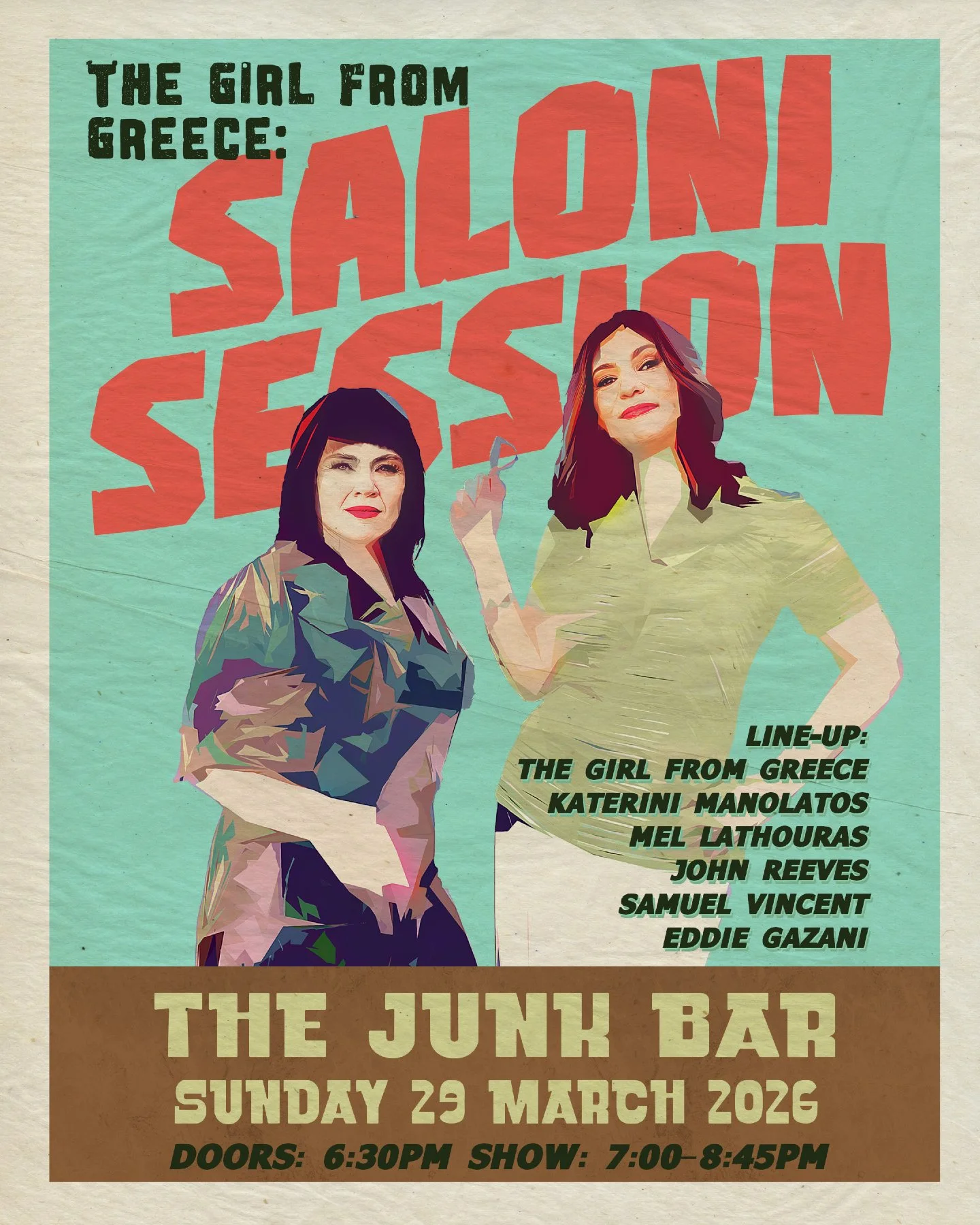 The &Sigma;&alpha;&lambda;ό&nu;&iota; is open. 🇬🇷
Before Girl From Greece launches fully into 2026, we're taking a moment to breathe &mdash; and we want you there with us.

This is an intimate, stripped-back Saloni Session at one of Brisbane's hipp