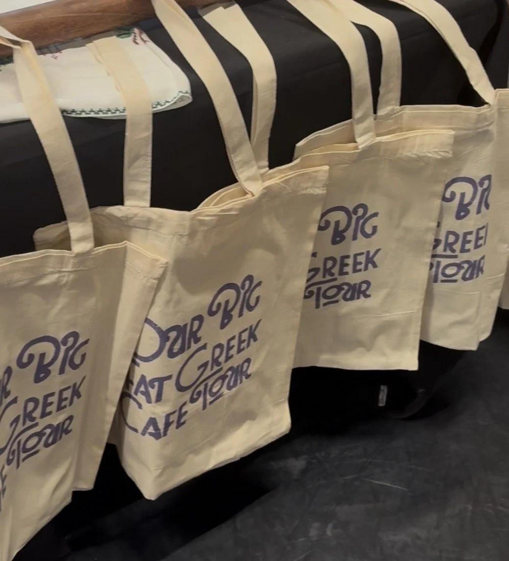 Our Big Fat Greek Cafe Tour Tote