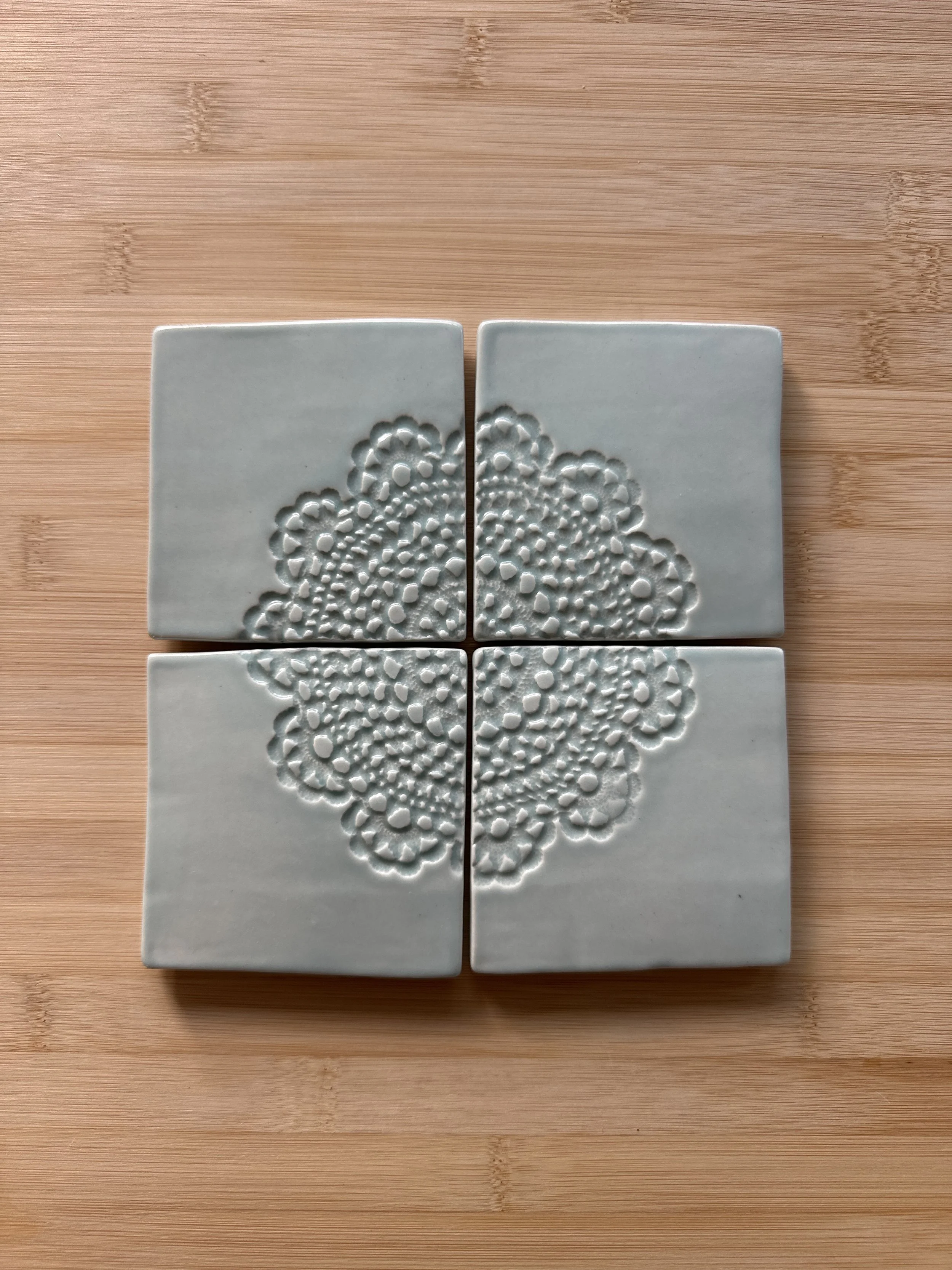 Coaster sets x 4 (multiple colours)