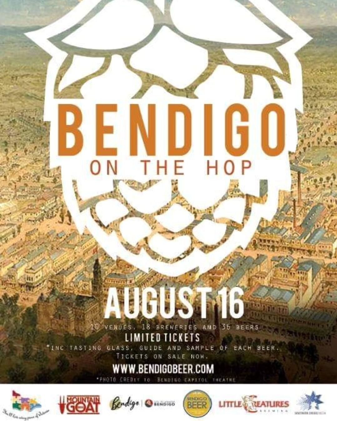 *FLASHBACK* 2014 Poster for our very first Bendigo On The Hop. Who was there?