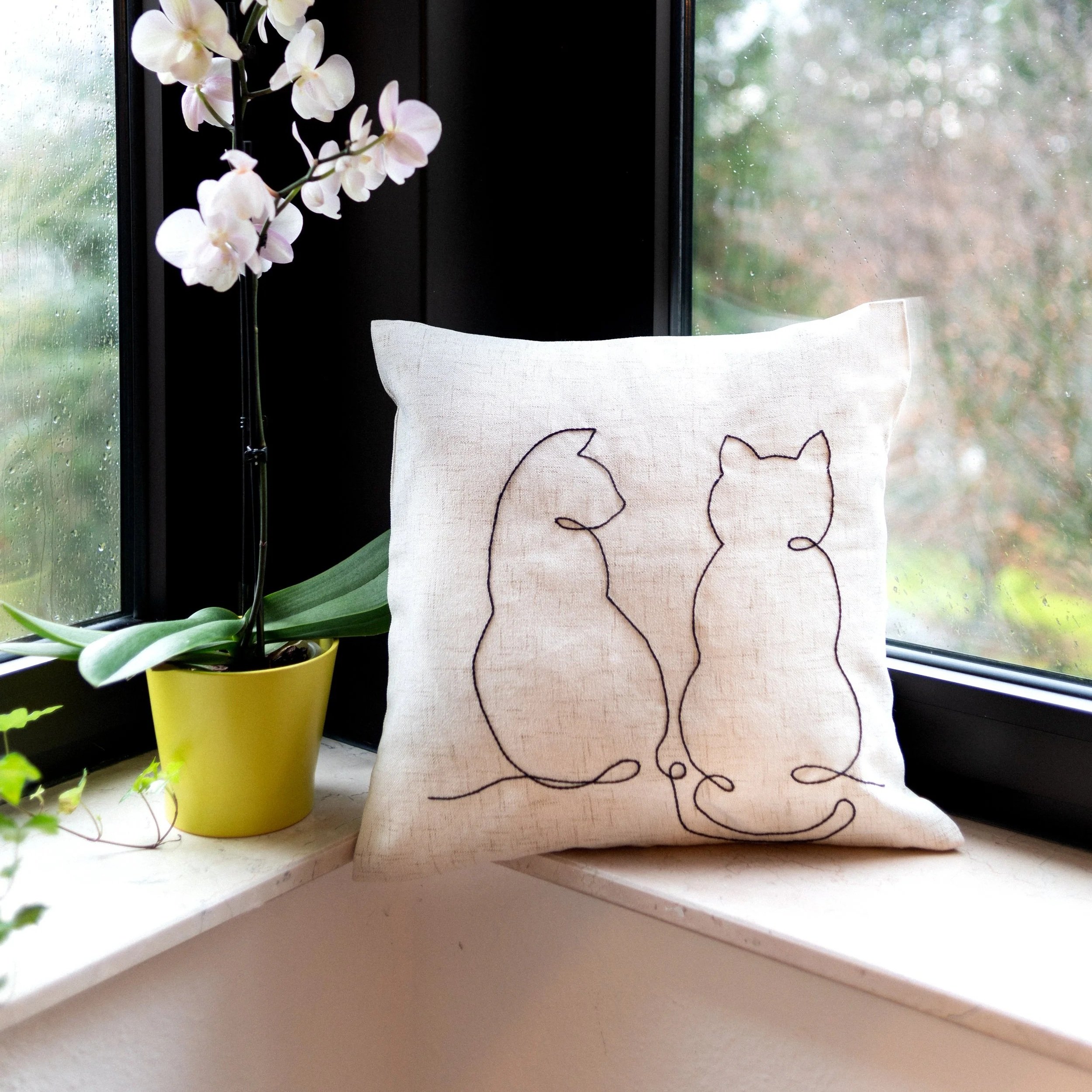 Kitty Cushion Cover