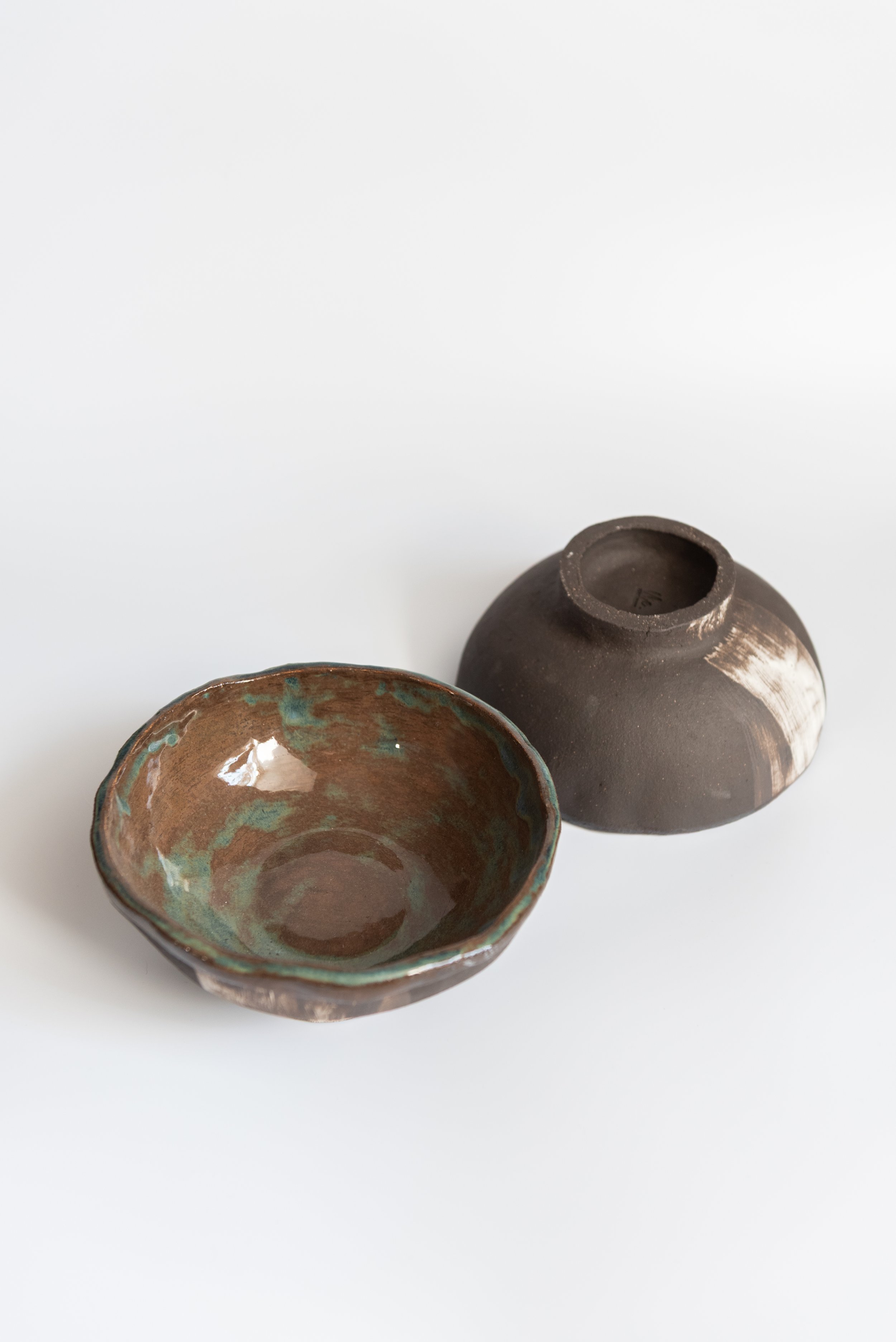 Stoned Denim Round Bowl