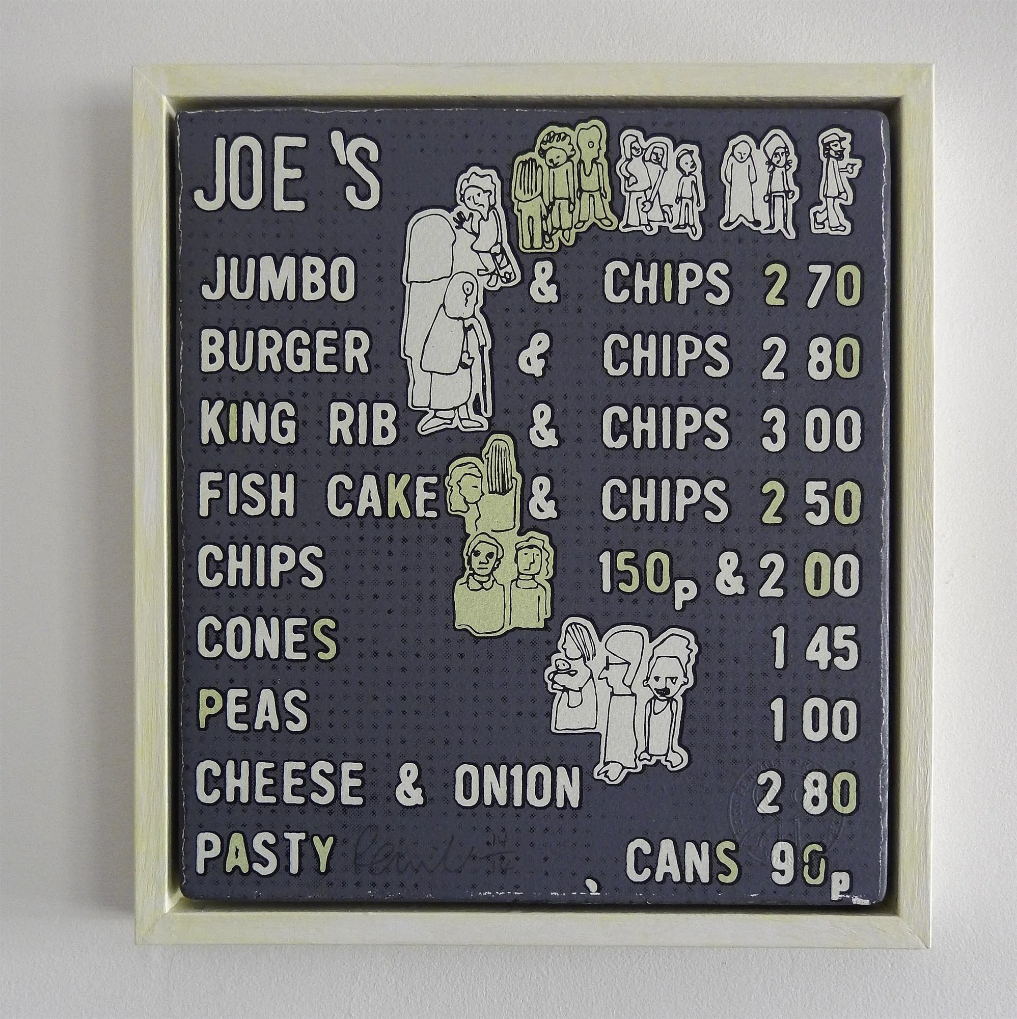 * Artist Framed * Chippie Joe's