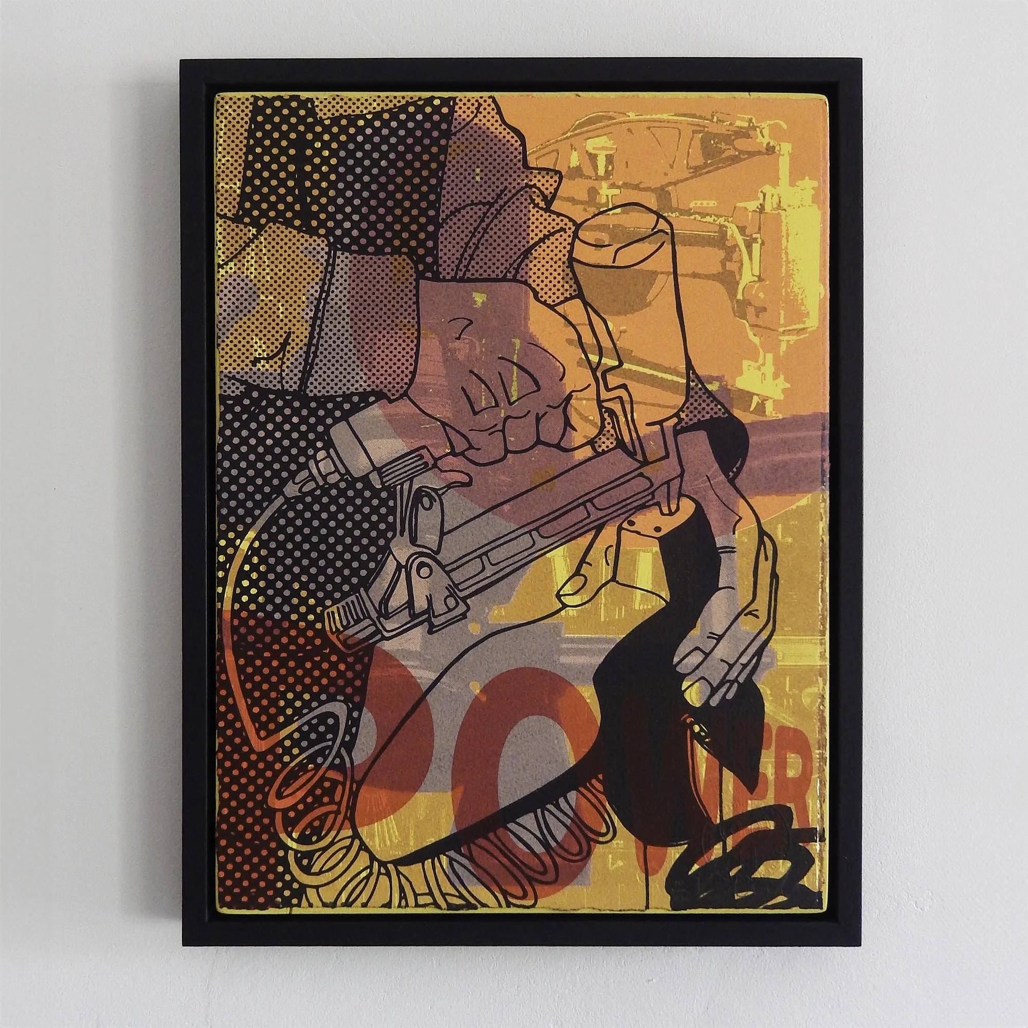 * Artist-framed * Power Shoes