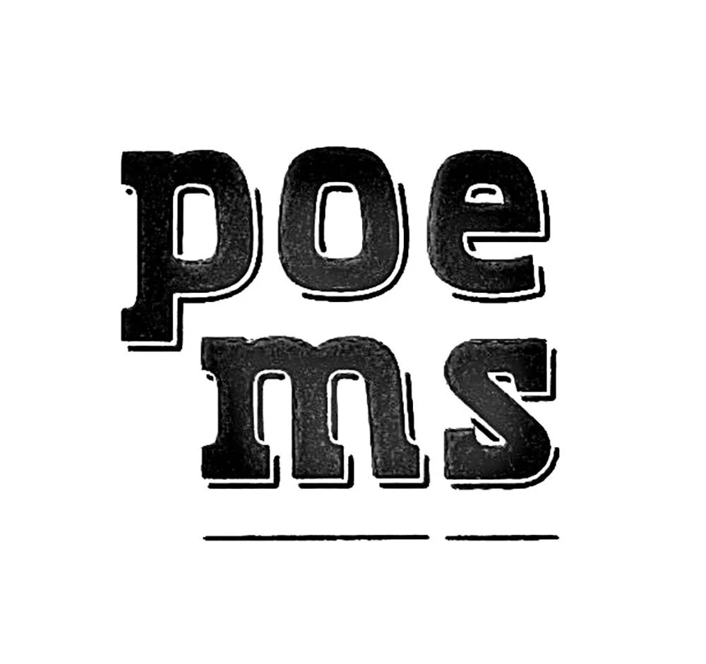 Black and white logo with the words 'poe MS' in large, stylized letters and a horizontal line underneath.
