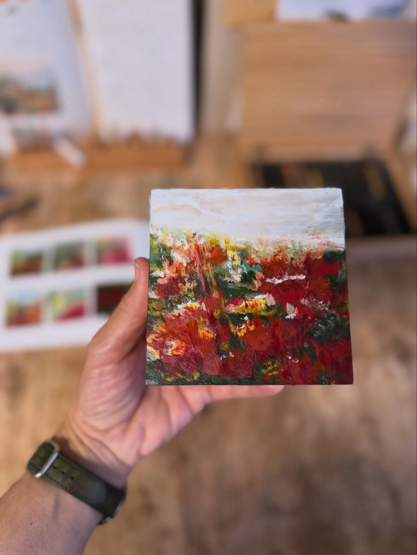 Time is the weirdest concept of all. You find pockets of it when you least expect it. Somehow this week, I painted three pieces for my new collection. I didn&rsquo;t feel rushed but it had to happen in between, well, everything else. I like My art pr