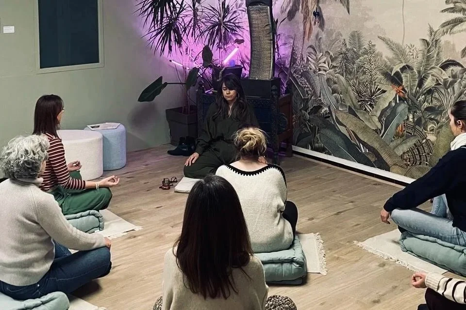 Meditation workshop participants, in-person session, January 2026