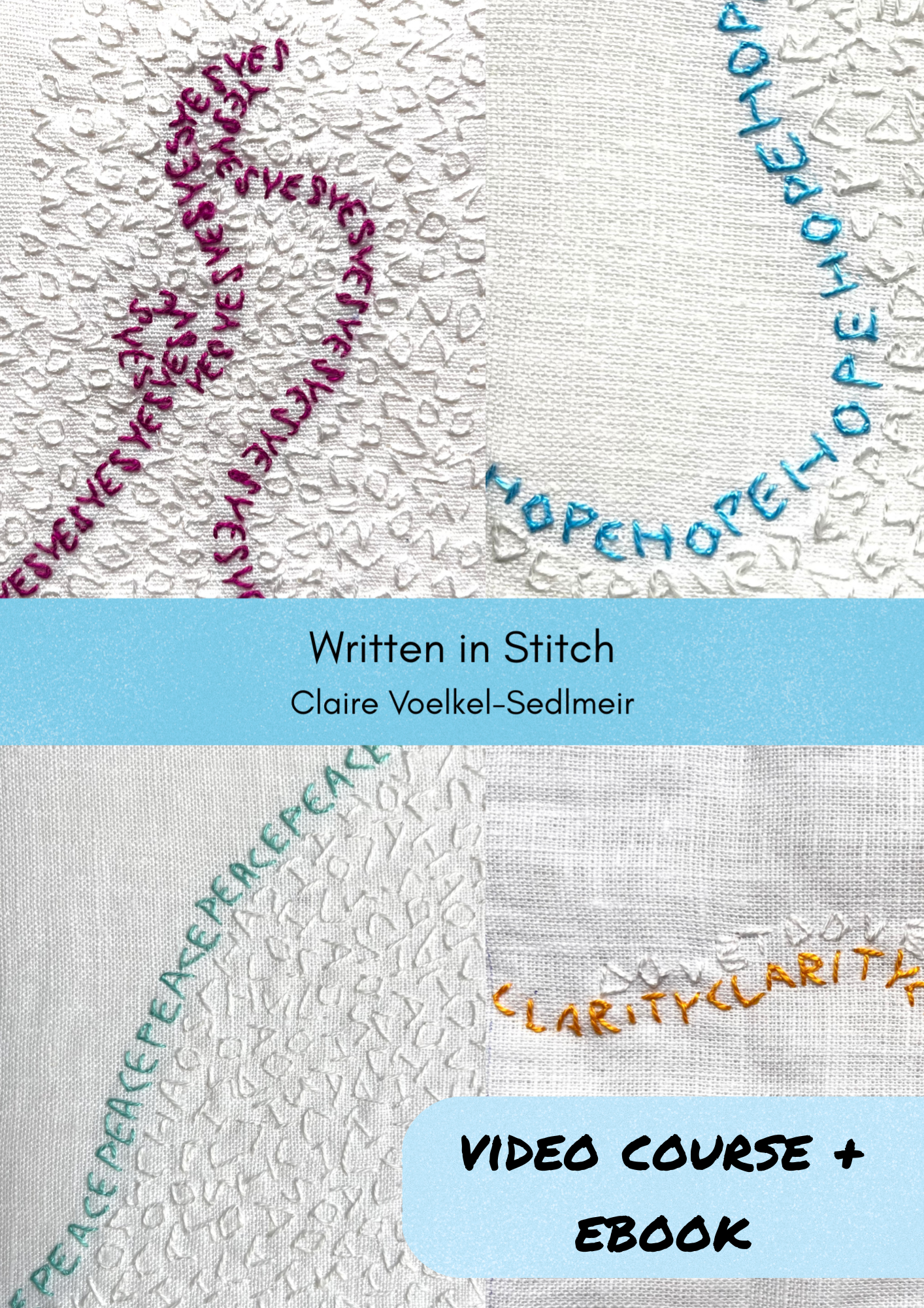 Written In Stitch- Video Workshop + eBook (pdf)