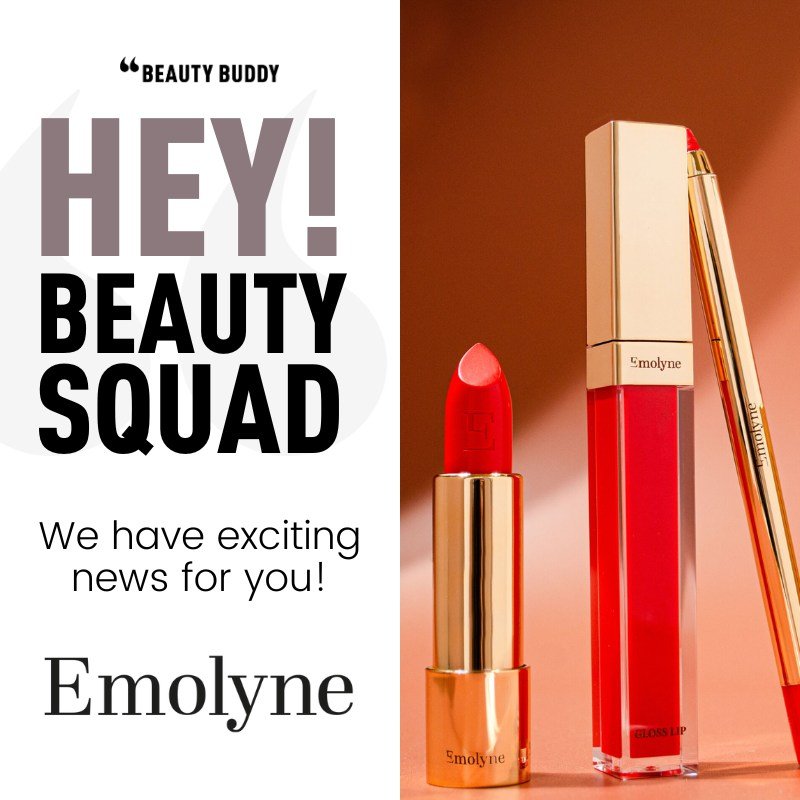 ✨Get ready for a jaw-dropping NEW campaign with @emolynecosmetics! Get opportunity to try their fantastic Complete kit with 4 amazing products! The Complete Kit contains our full line-up &ndash; the Velvet Lip, Defining Lip, Gloss Lip and Nail Lacque