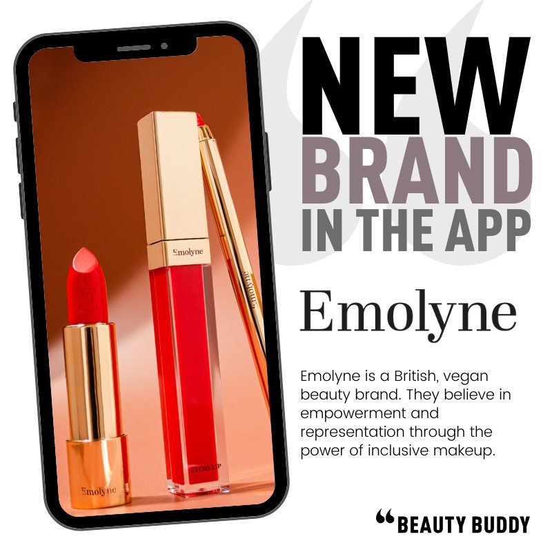 🌟 Introducing @emolynecosmetics, the newest sensation on The Beauty Buddy App! 🎉 Emolyne, a proudly British and vegan beauty brand, is all about empowerment and inclusivity through makeup. ✨ Have you had the pleasure of trying any Emolyne products 