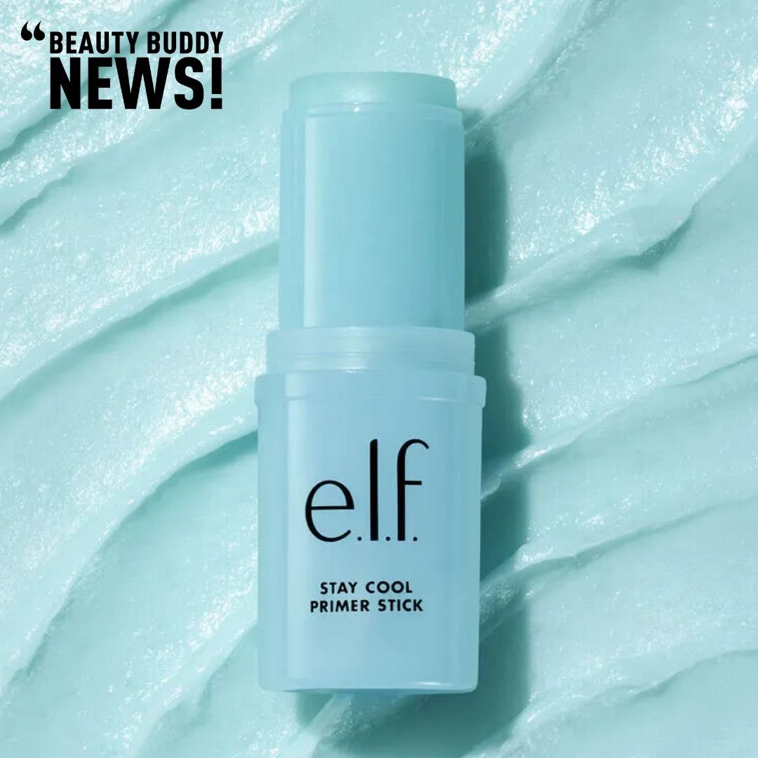 @elfcosmetics introduces the Stay Cool Primer Stick&mdash;a solid gel cooling primer designed to refresh and hydrate skin for a seamless makeup application. 💦 Infused with aloe water, hyaluronic acid, and more, it's perfect for on-the-go use. 💄 Thi