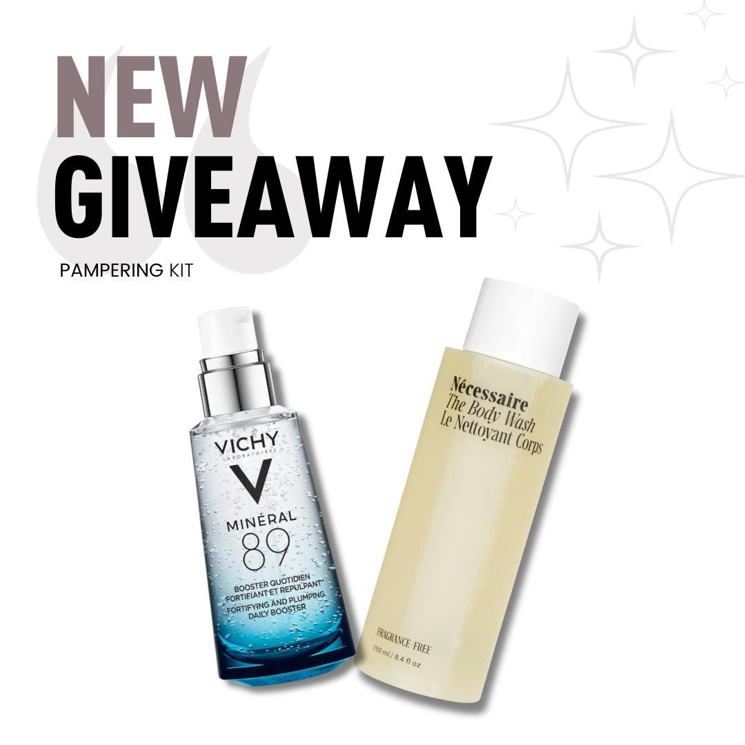 🌟 Are you ready to pamper your body? Stand the chance to win this products:
- Necessary The Body Wash 
- Vichy Mineral 89 Serum
Head to TikTok and check how you can have a chance to win this amazing price!
 💫 
Want an extra boost? Comment here you 