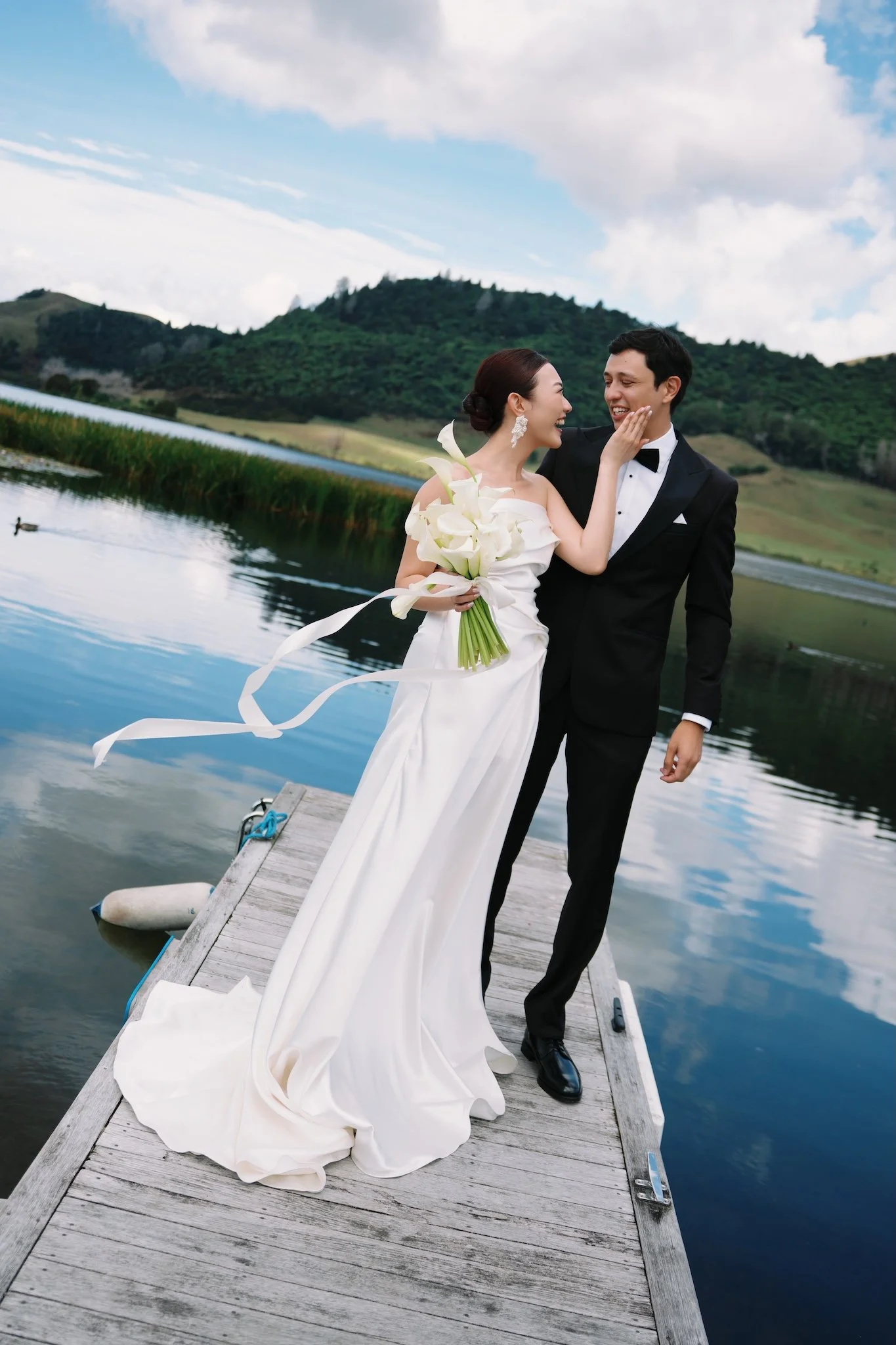Lily + Mario - Longfords Lake Okareka