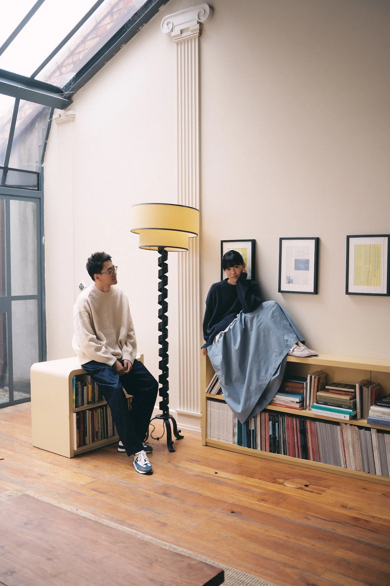 Anni + Sage - Collingwood House Engagement