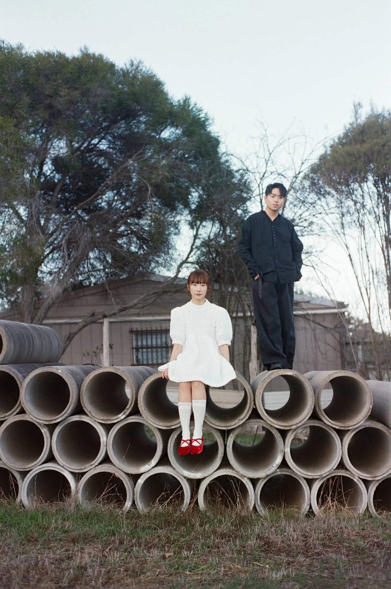 Rachel + Anson - castlemaine Airbnb Engagement