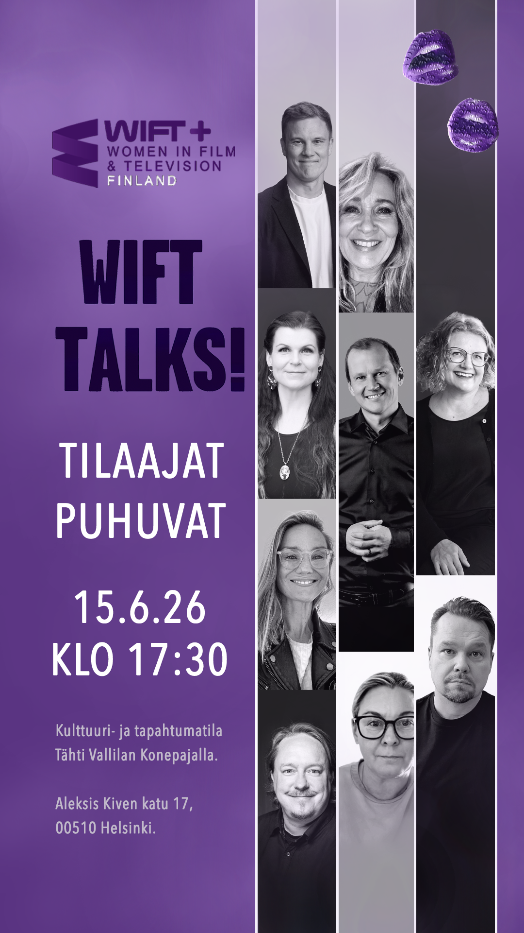 WIFT TALKS: TILAAJAT PUHUVAT 15.6.2026