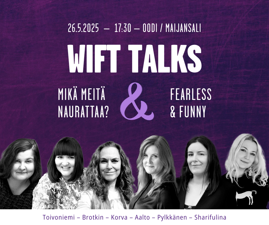 WIFT TALK Stand up (Facebook-postaus).png