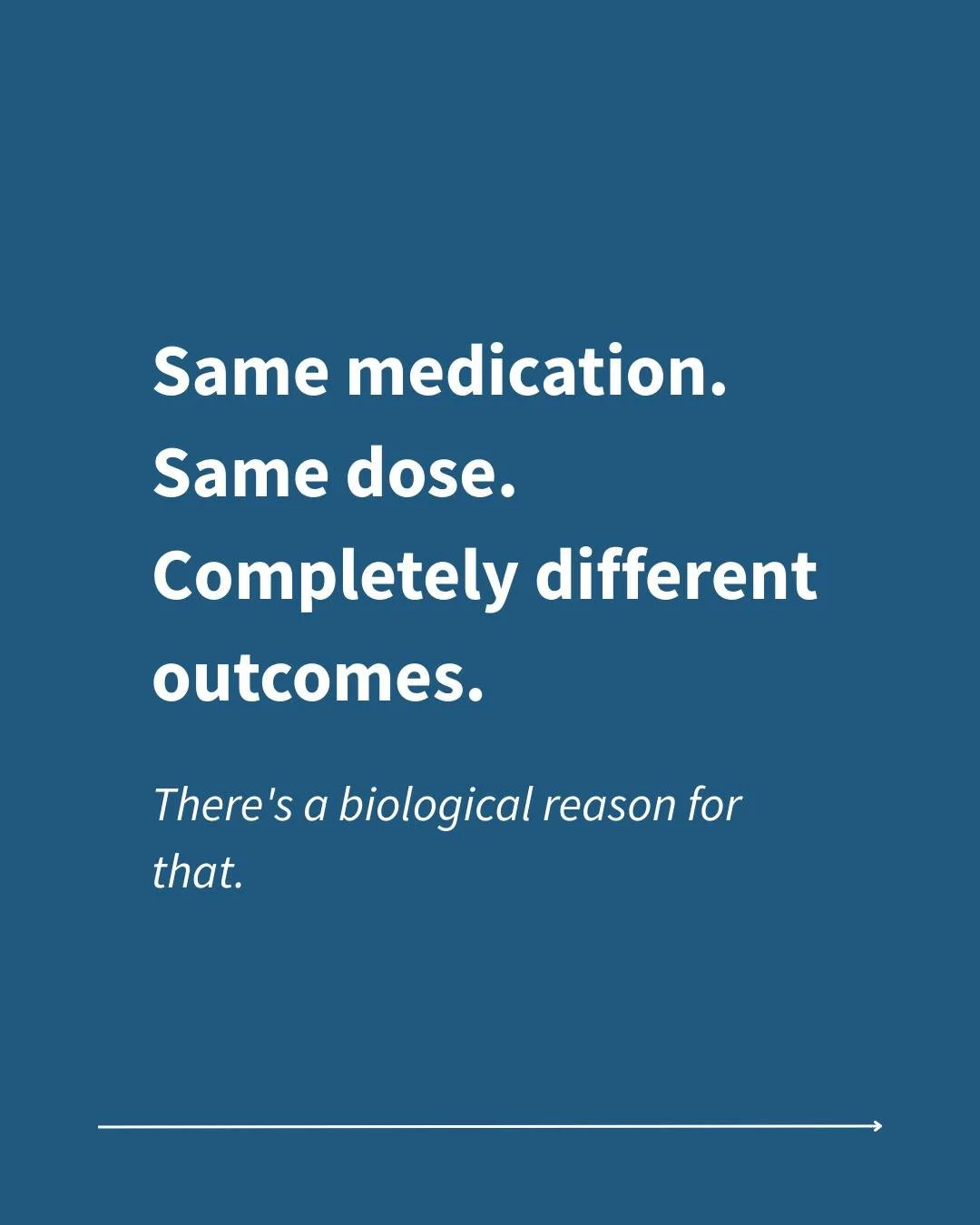 If you've ever felt like an antidepressant "wasn't working" - or caused side effects that seemed out of proportion - your genetics may be part of the answer.

A gene called CYP2D6 controls how your liver processes around 25% of all commonly