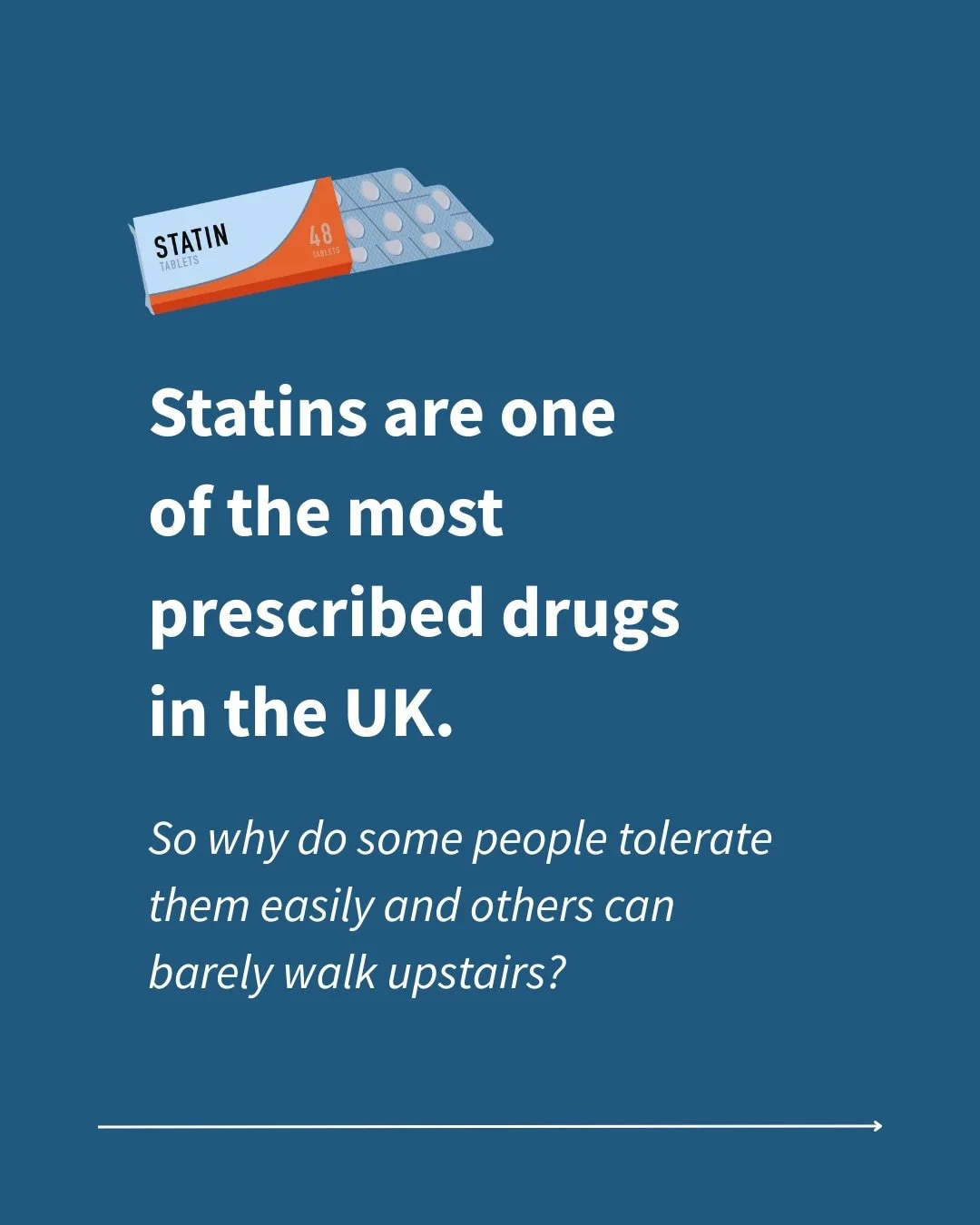 If you&rsquo;ve ever stopped taking statins because of muscle pain, you&rsquo;re not alone... and it may not have been the statin itself that was the problem.

Around 1 in 4 people carry a variant in a gene called SLCO1B1 that affects how statins are
