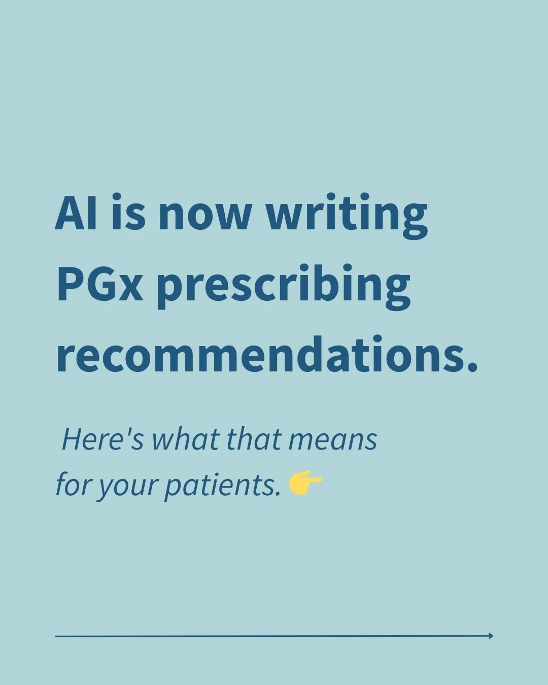A paper just published in npj Digital Medicine describes an AI system that can generate CPIC-style pharmacogenomic prescribing recommendations automatically, at scale, from published evidence.

It&rsquo;s a significant development and it points to so