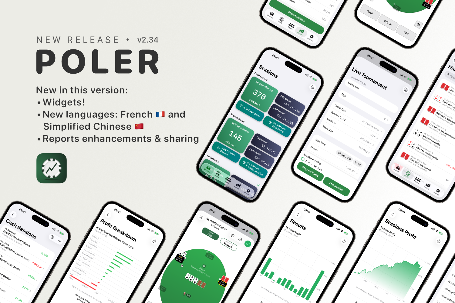 Poler v2.34 – Widgets