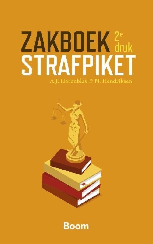 Nieuwe editie van het Zakboek strafpiket