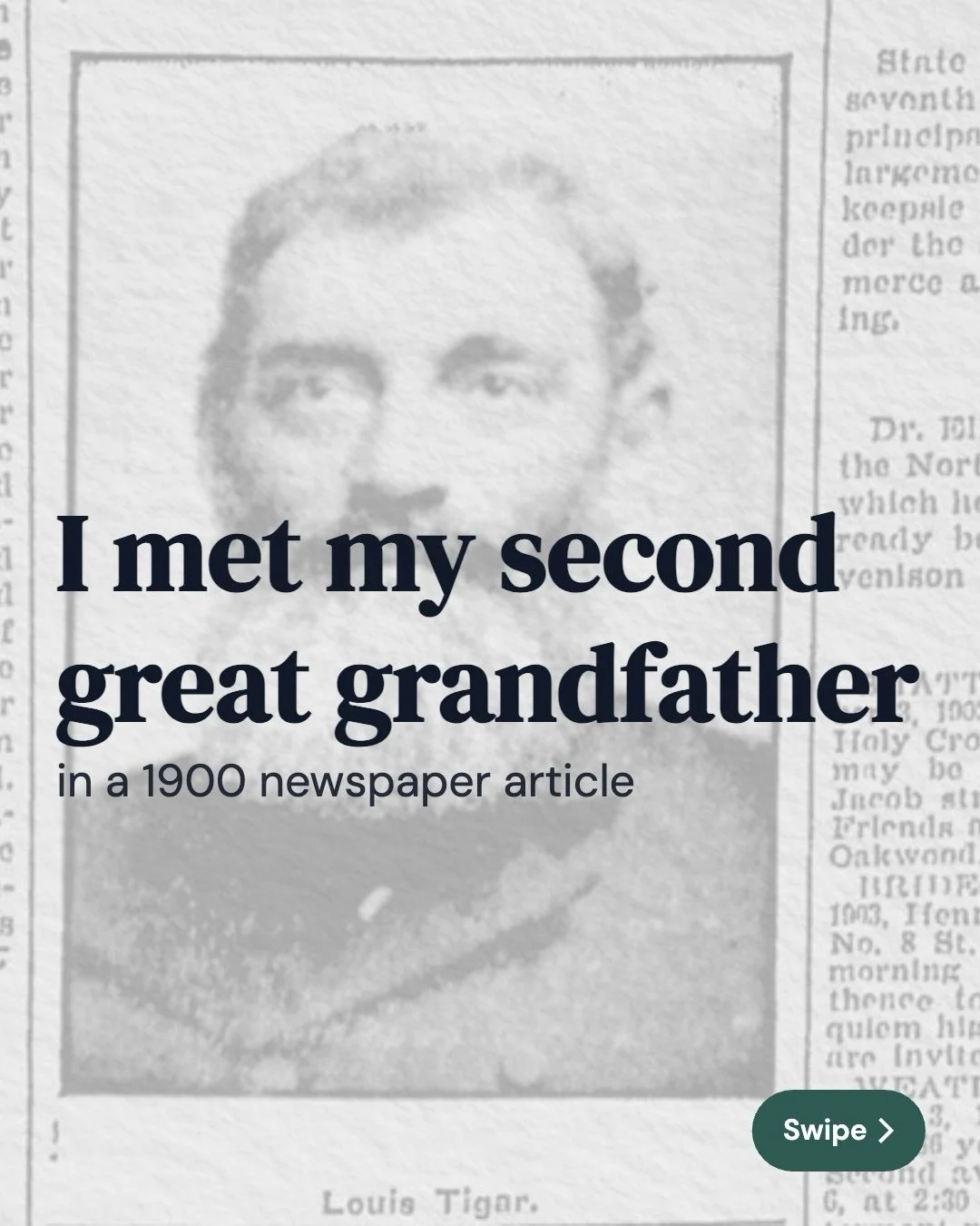 You never know what you&rsquo;ll find once you start digging. What do you think the newspapers about your ancestors would say? 

#yiddish #ancestor #ancestry #familyhistory #jewishgenealogy