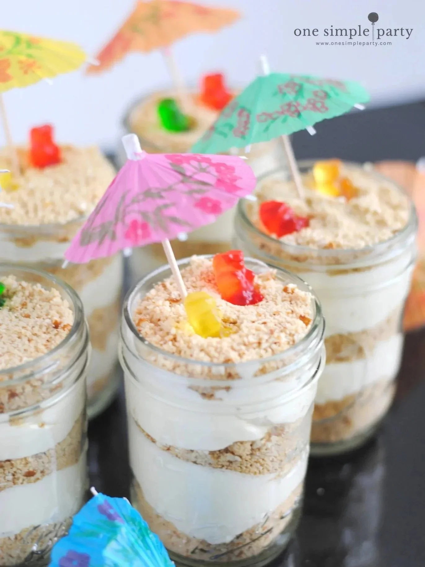 Sweet and Salty Sand Pudding Cups
