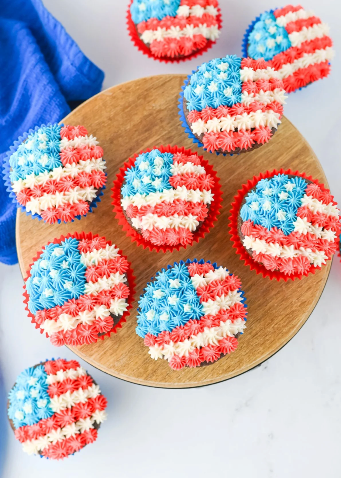 4th of July Cupcakes