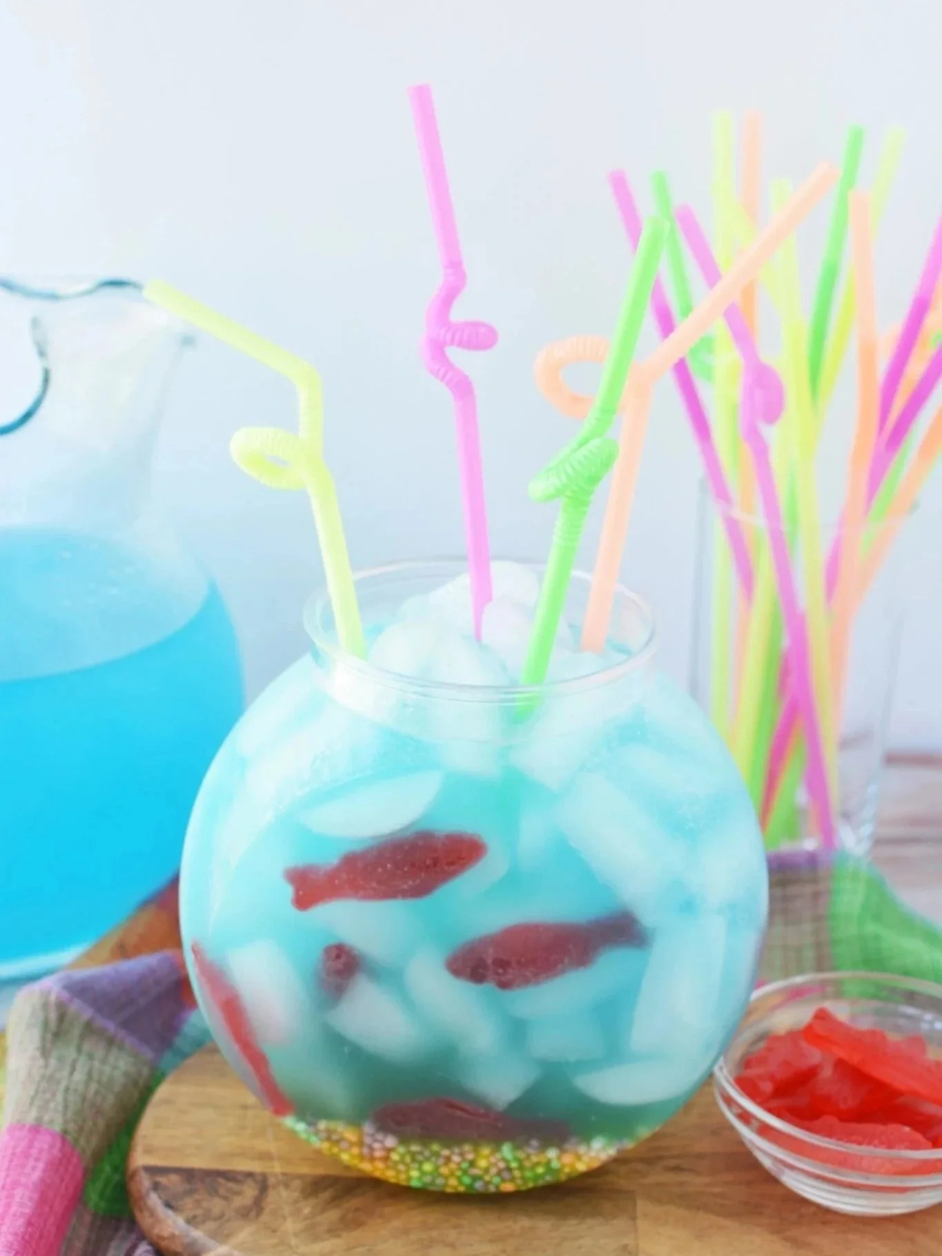 Non-Alcoholic Fish Bowl Punch