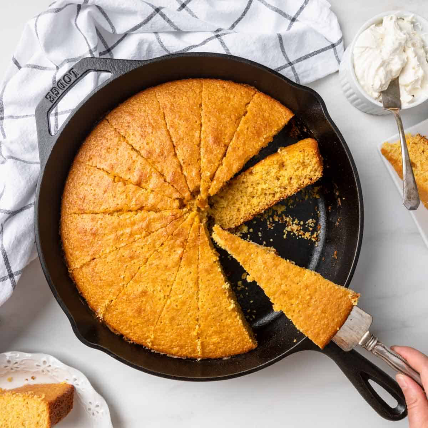 Sweet Skillet Cornbread