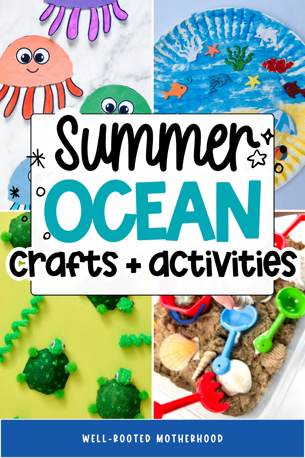 Summer Ocean Themed Crafts & Activities
