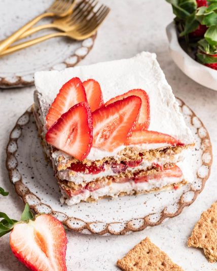Strawberry Icebox Cake