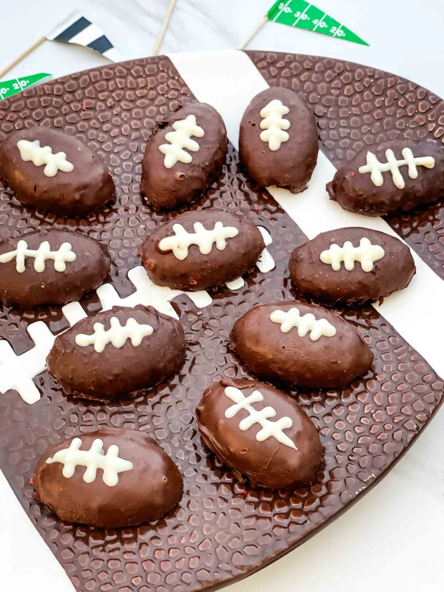 Football Cake Pops