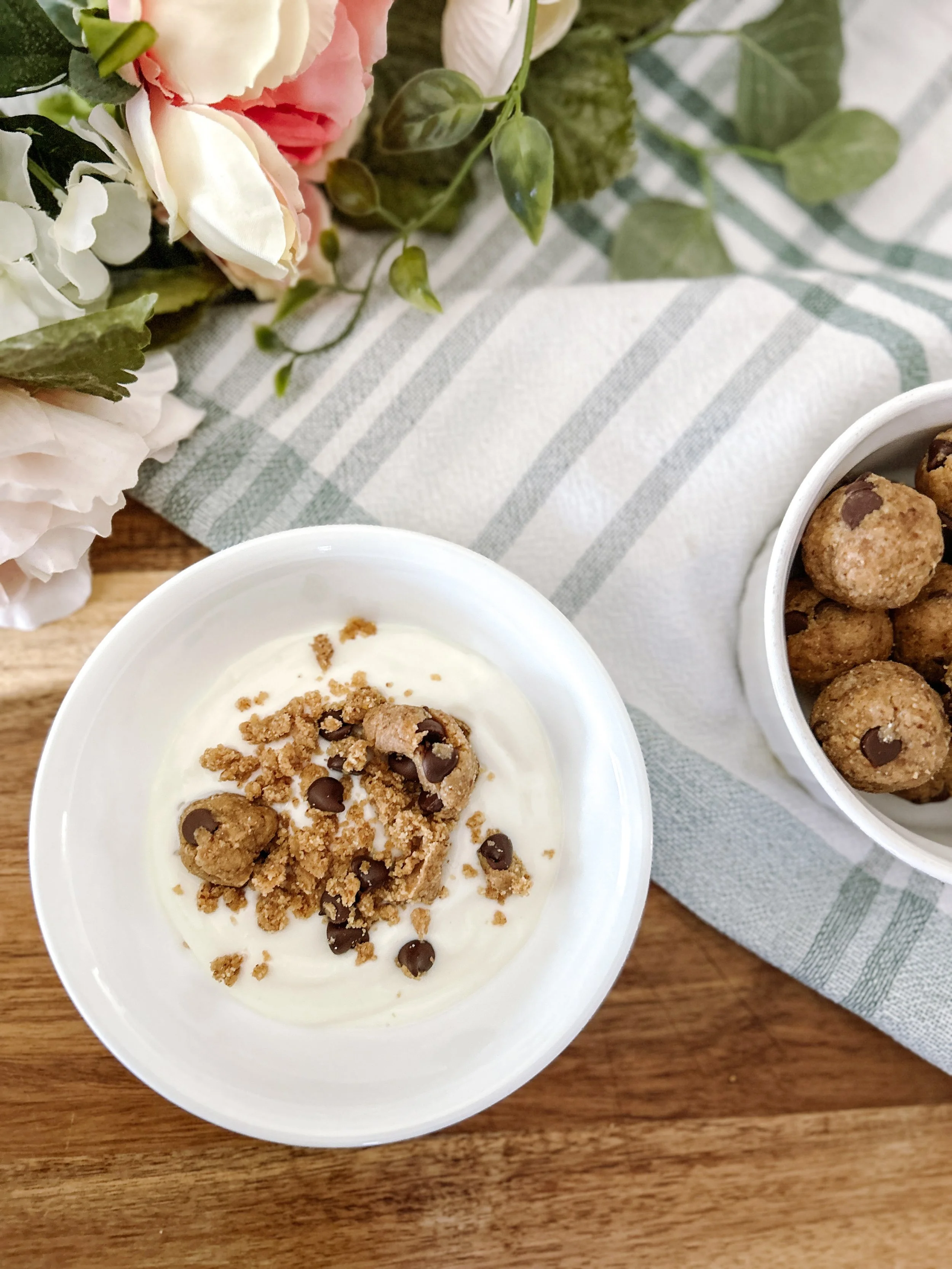 Cookie Dough Yogurt Bowls