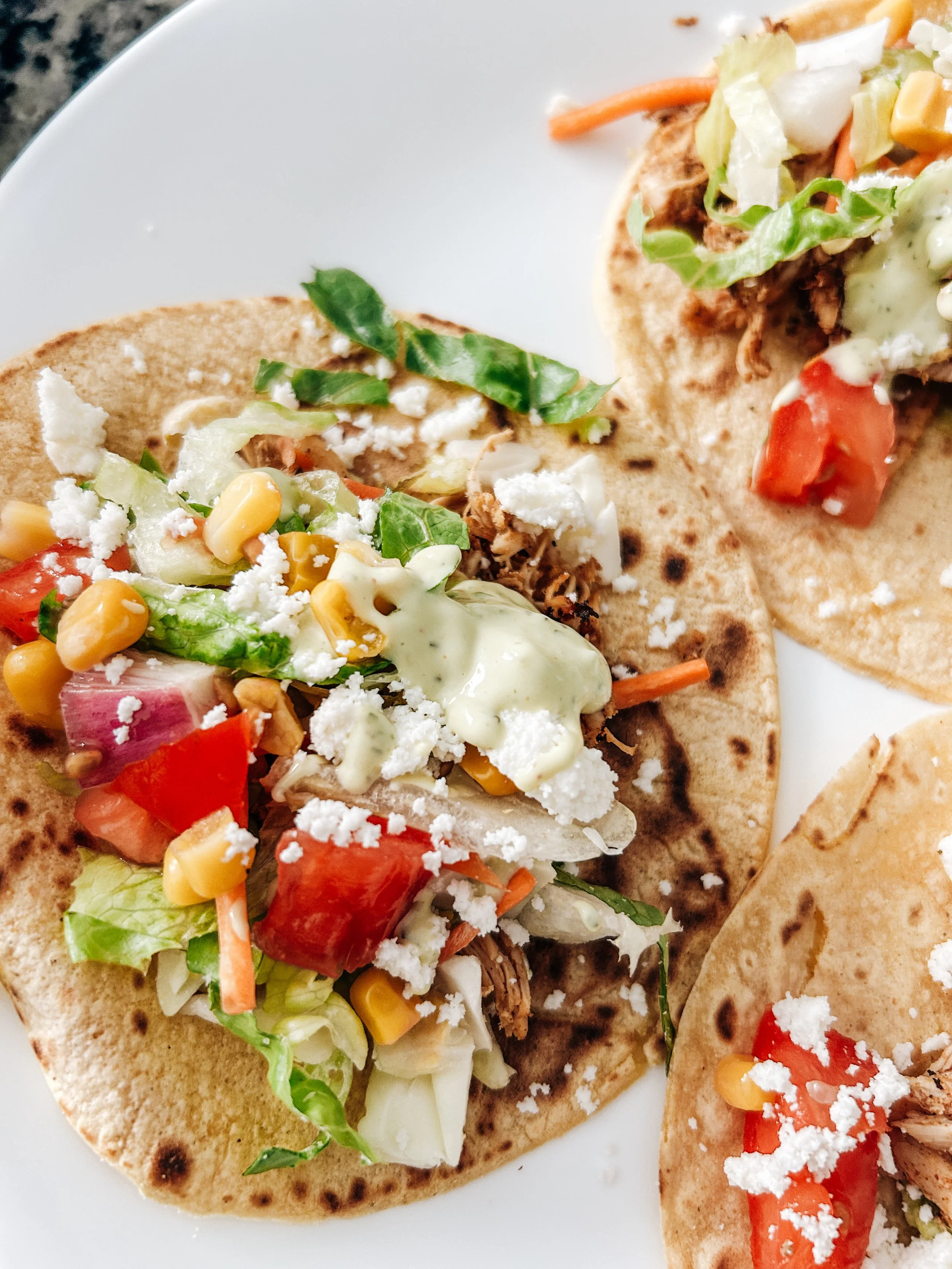 Easy Rotisserie Chicken Taco