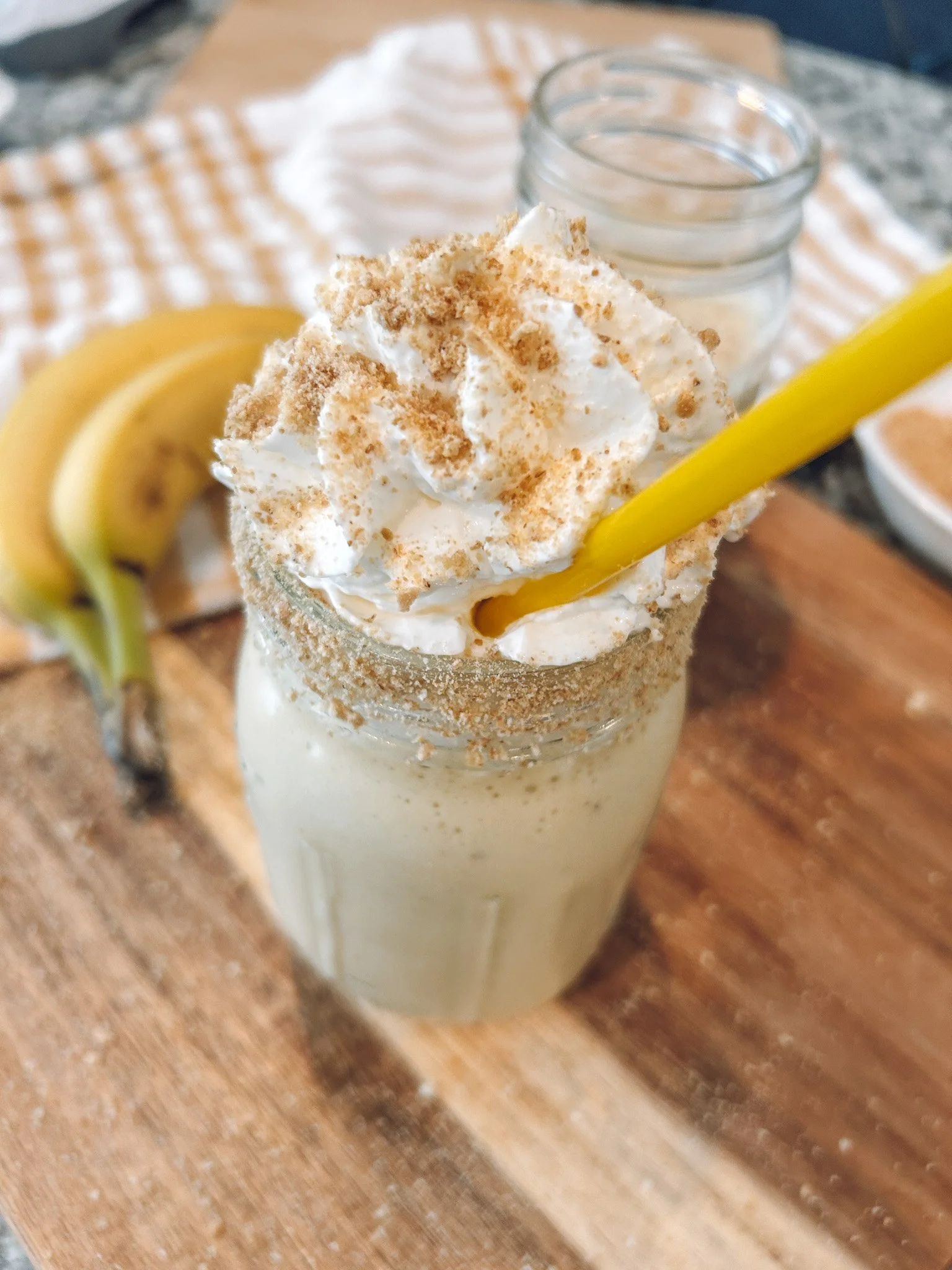 Banana Cream Pie Shake (no ice cream!)