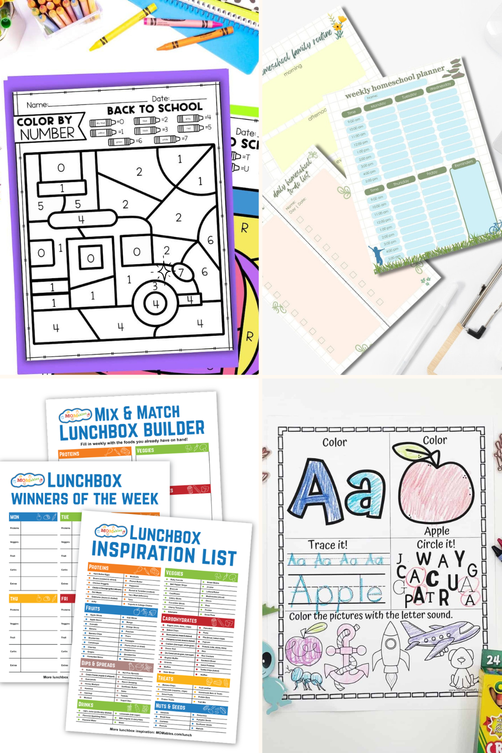 Free Back to School Checklists &amp; Printables for Moms and Kids