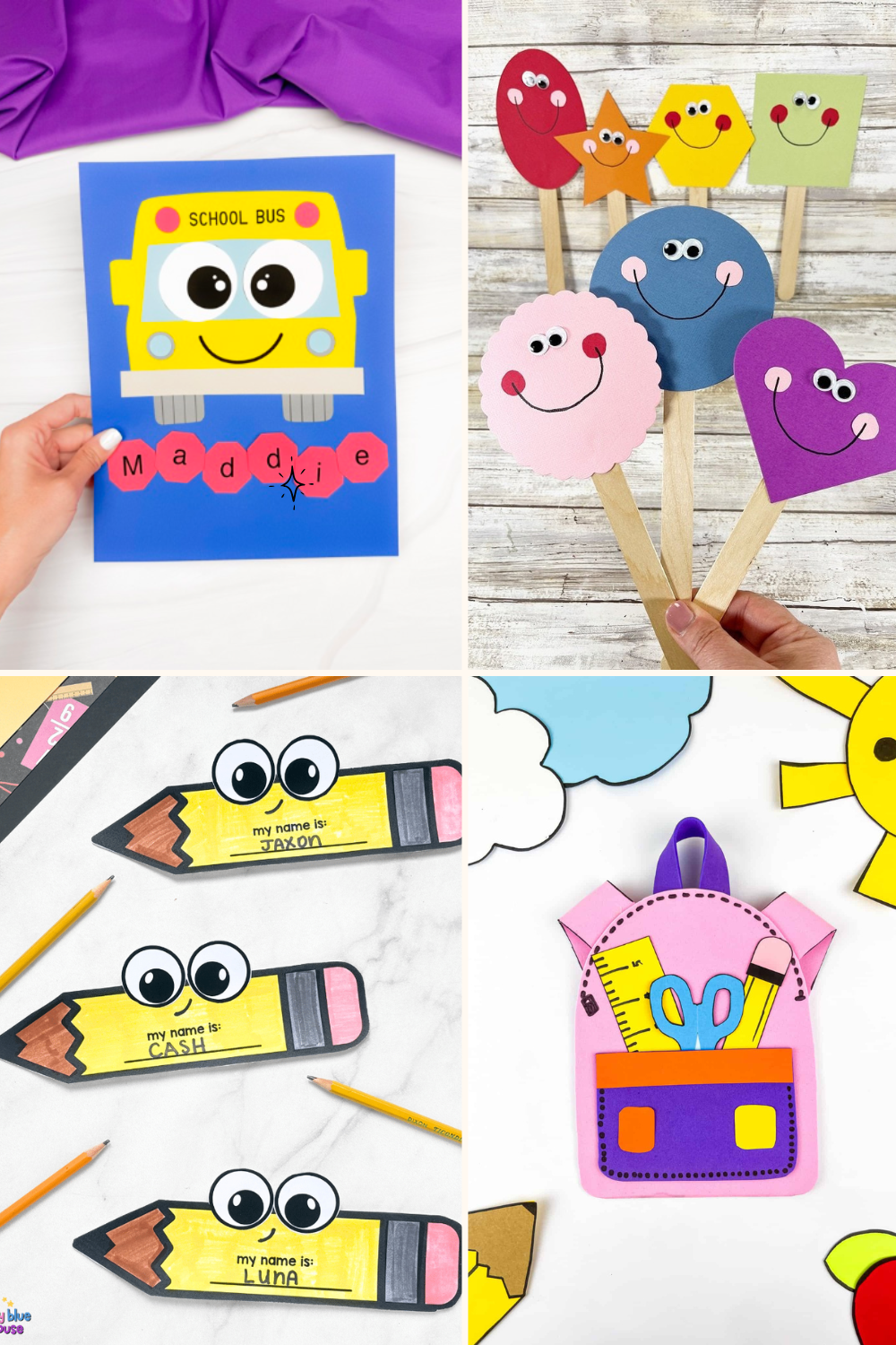 Back to School Crafts for Kids
