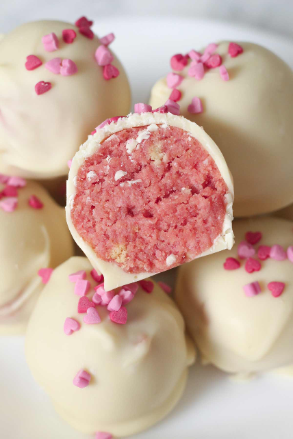 Strawberry Oreo Balls