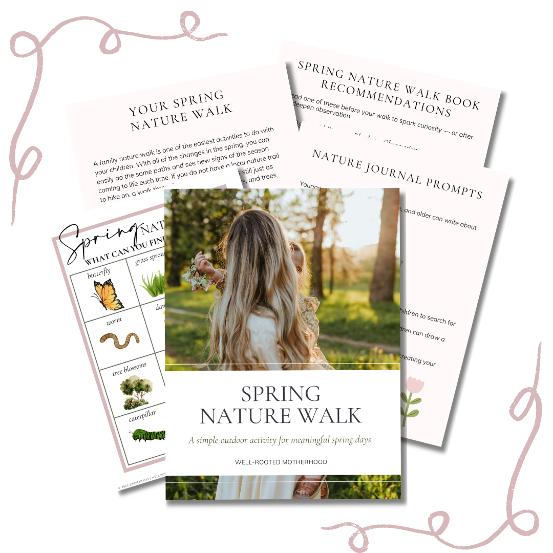 Spring Scavenger Hunt & Nature Walk Printable for Kids β Well-Rooted ...