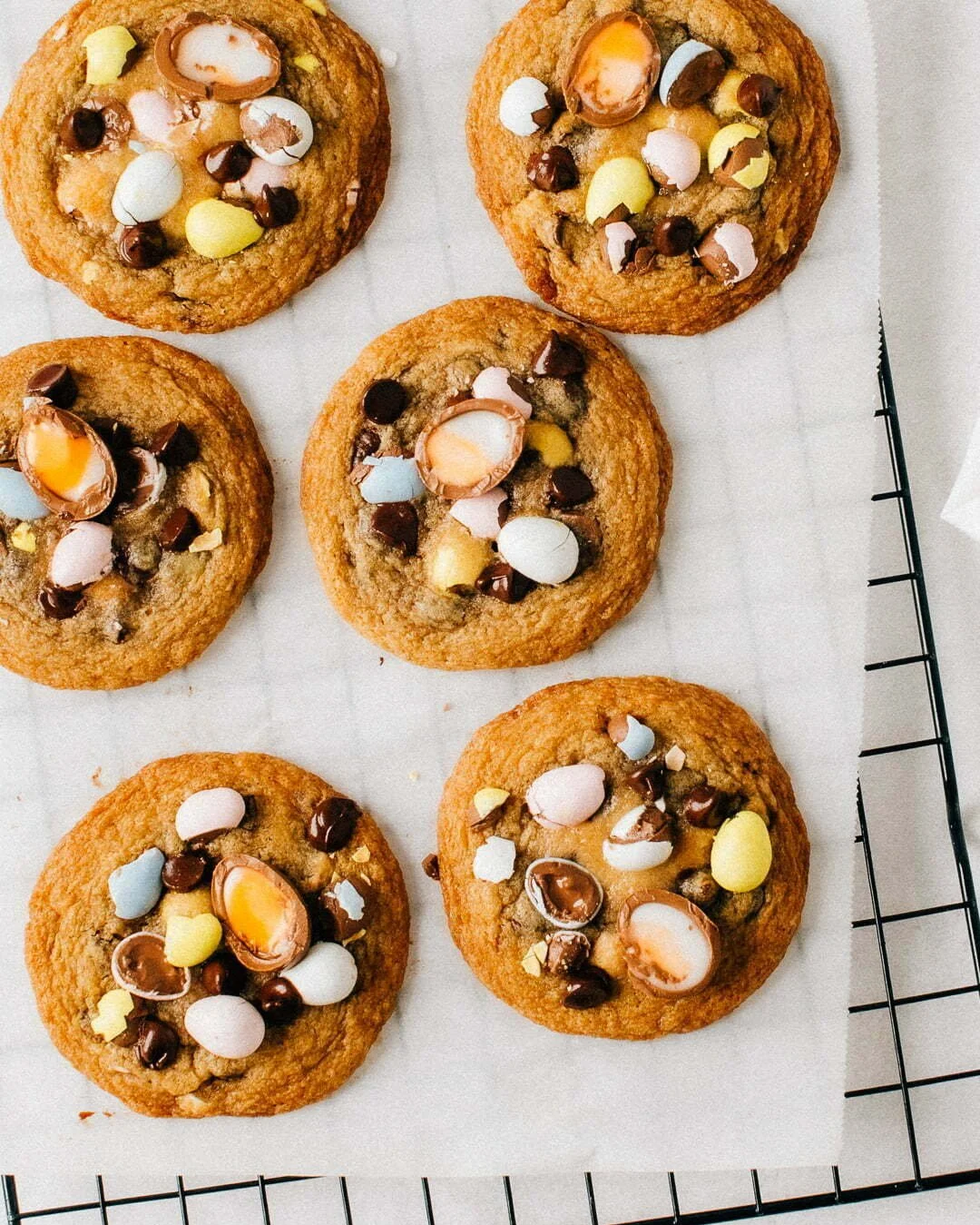 Cadbury Mini Egg Cookies