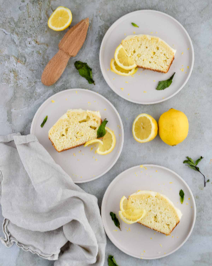 Glazed Greek Yogurt Lemon Quick Bread